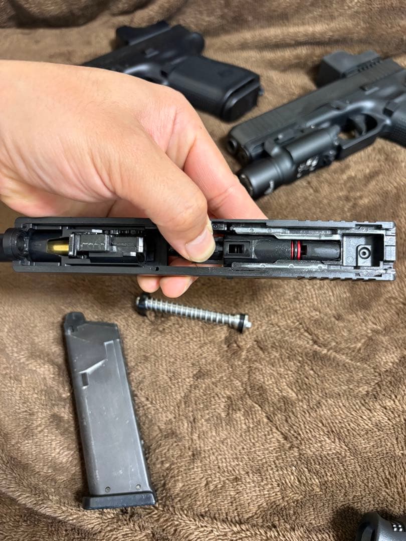 東京マルイ　Glock19 Gen3 各所カスタム　グロック19 ガスガン