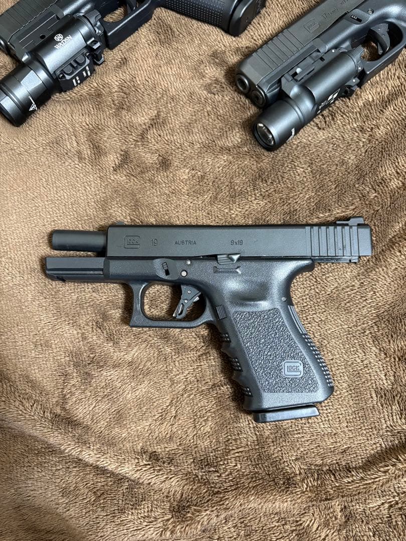 東京マルイ　Glock19 Gen3 各所カスタム　グロック19 ガスガン