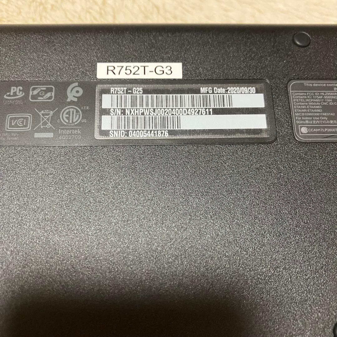 【美品】Acer Chromebook R752 ノートパソコン 11.6インチ