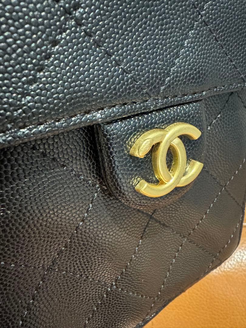 シャネル　CHANEL 25 ノベルティ ショルダーバッグ　ブラック