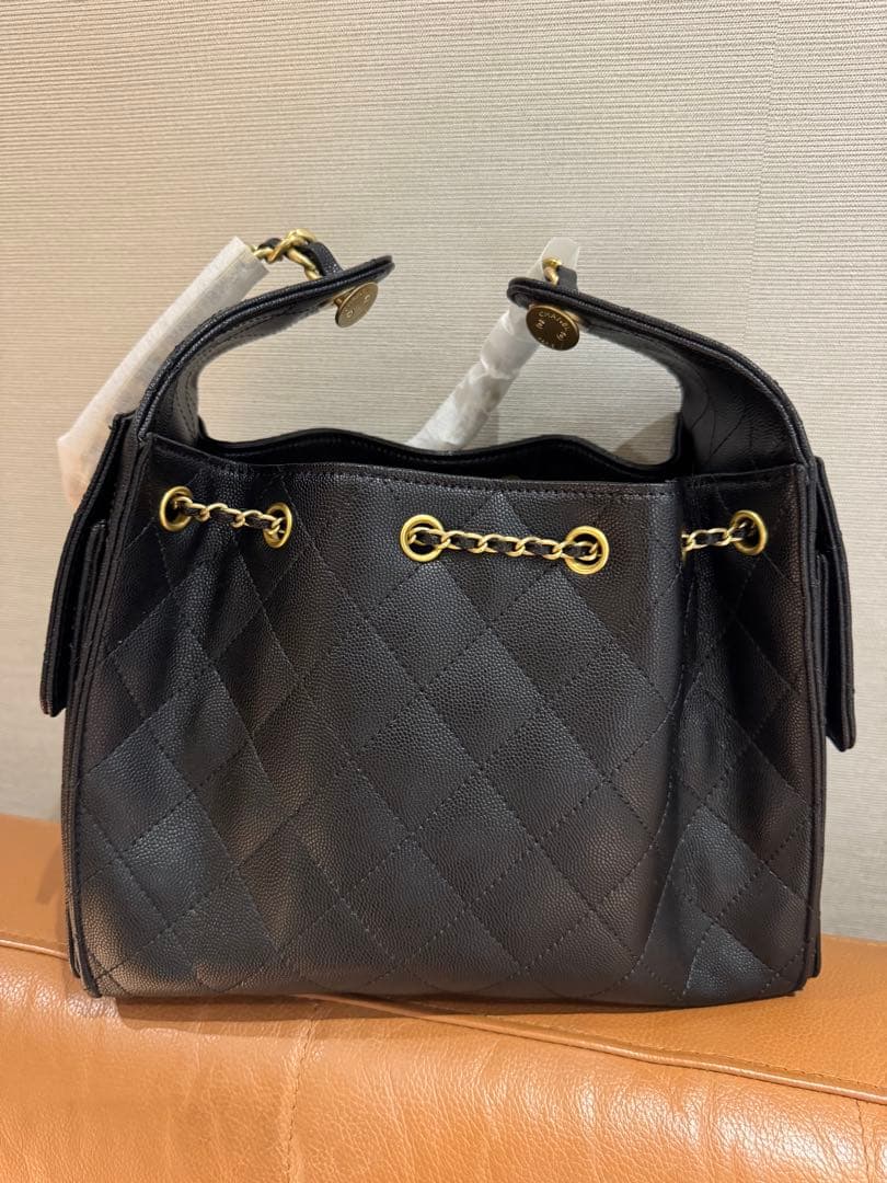 シャネル　CHANEL 25 ノベルティ ショルダーバッグ　ブラック
