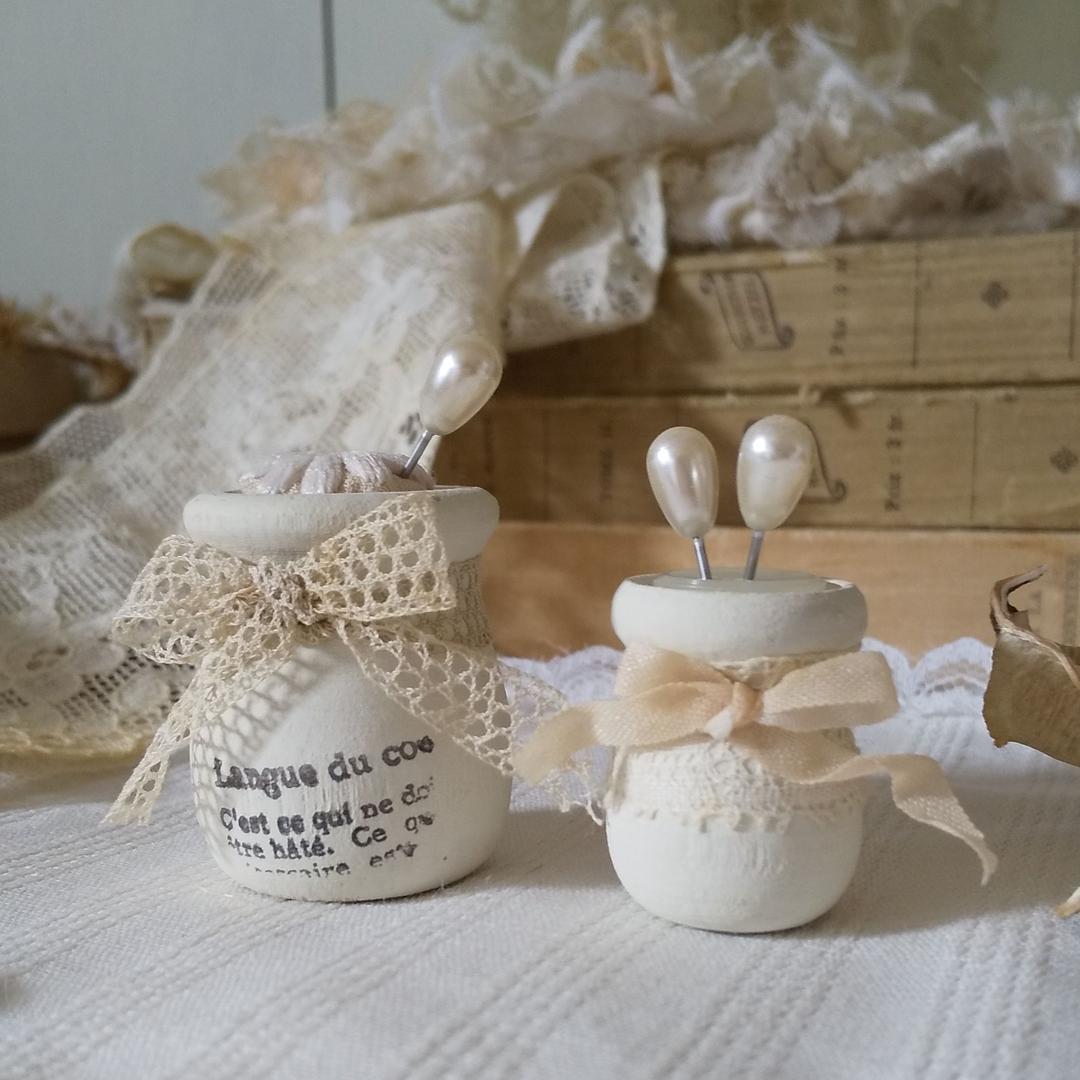 **miniボトルのピン挿しセット**