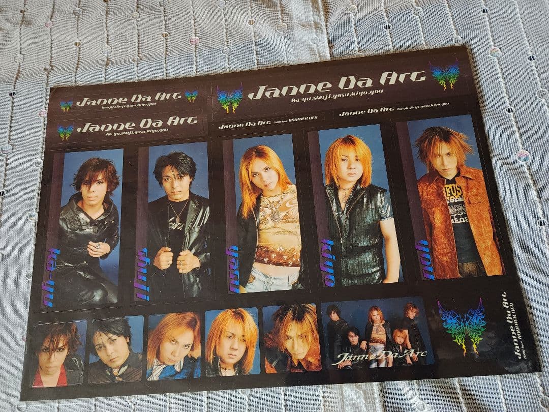 Janne Da Arc ステッカー 8枚 まとめ売り 未使用