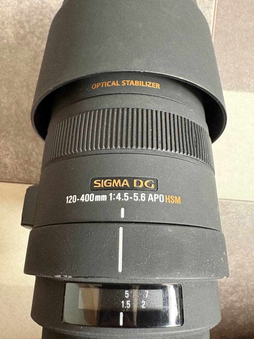 SIGMA 120-400mm F4.5-5.6 APO HSM キャノン用