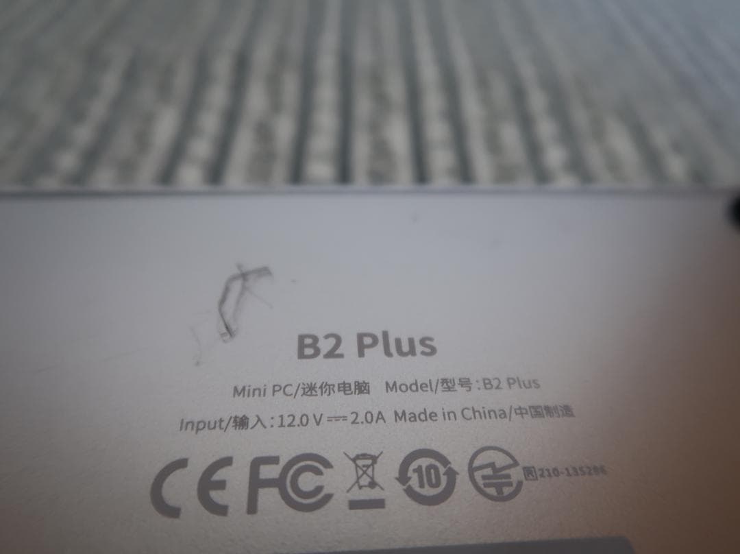 Windowsデスクトップ BMAX B2 Plus(N4120/8GB/SSD128GB/Win11)