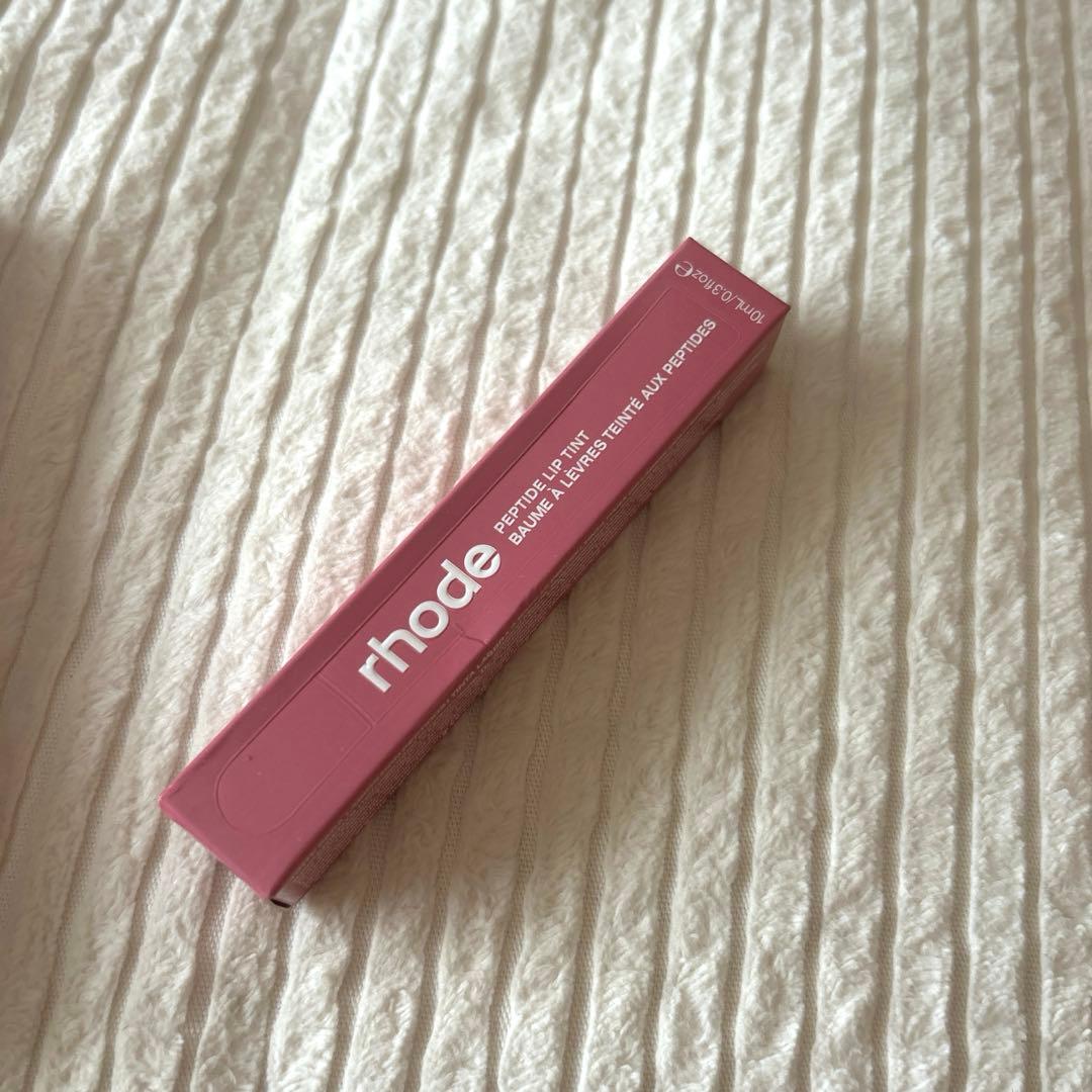 新品未使用　rhode iPhoneケース ribbon リップ付き