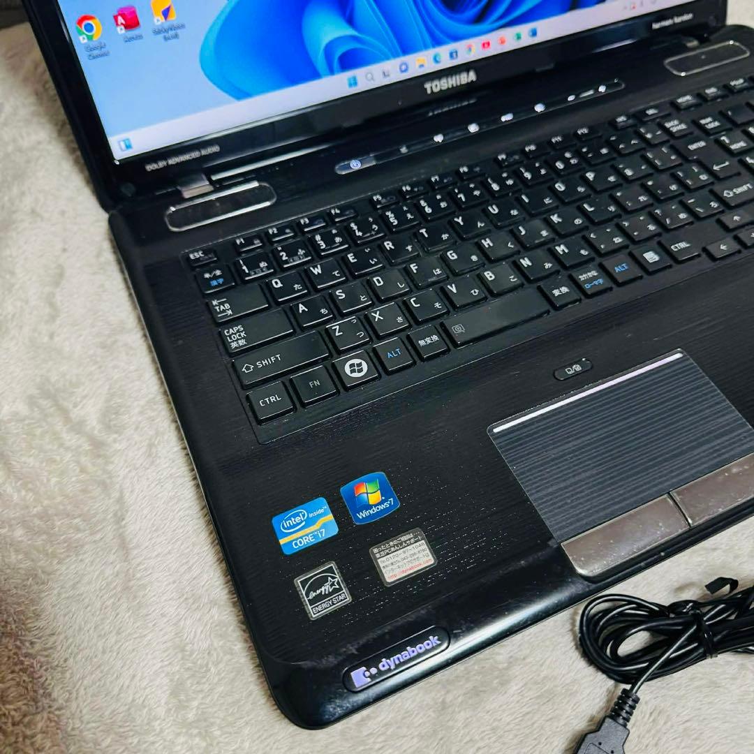 S354 TOSHIBAノートパソコンi7メモリ8G SSD高速Window11