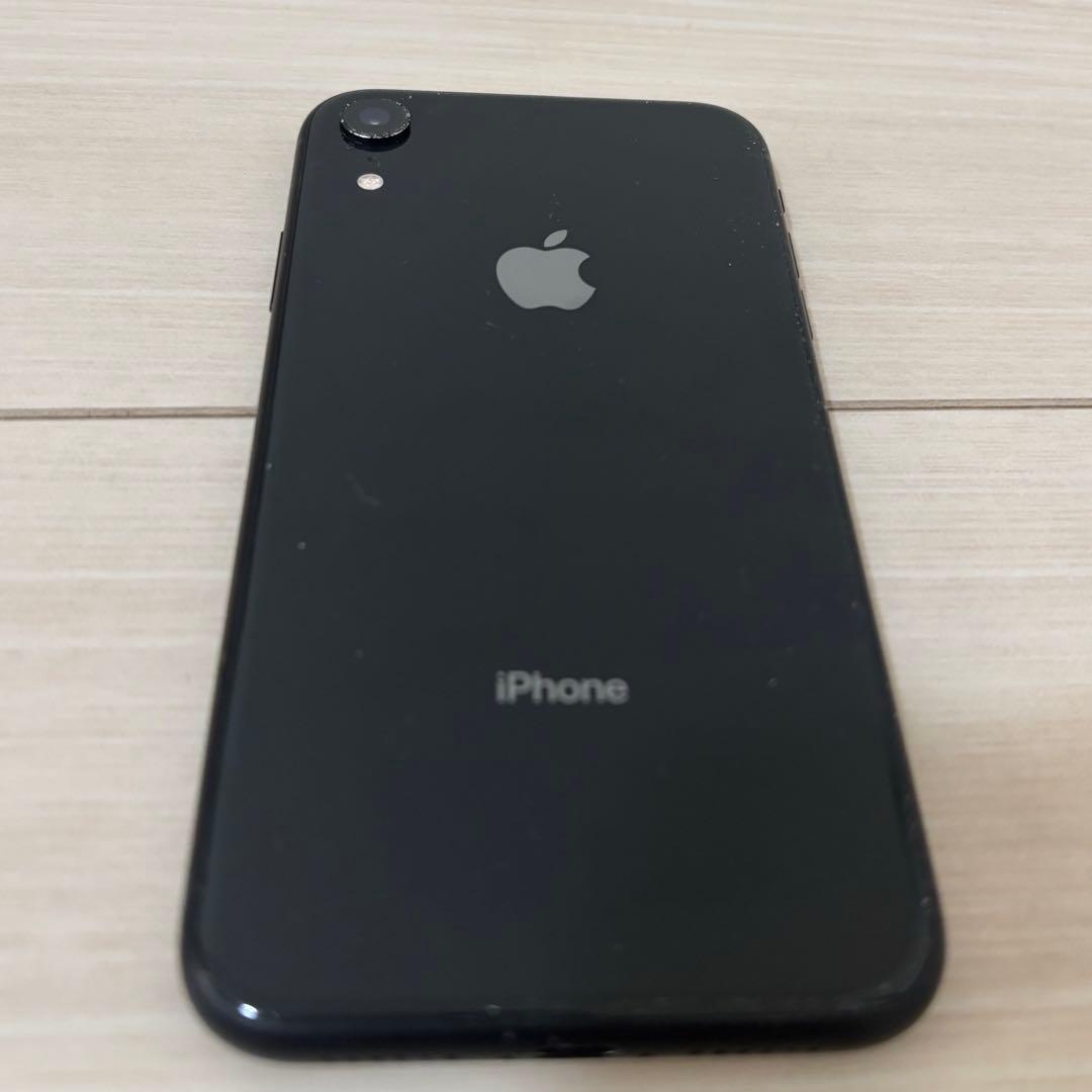 iPhone XR 64GB ブラック docomo 本体 バッテリー79%
