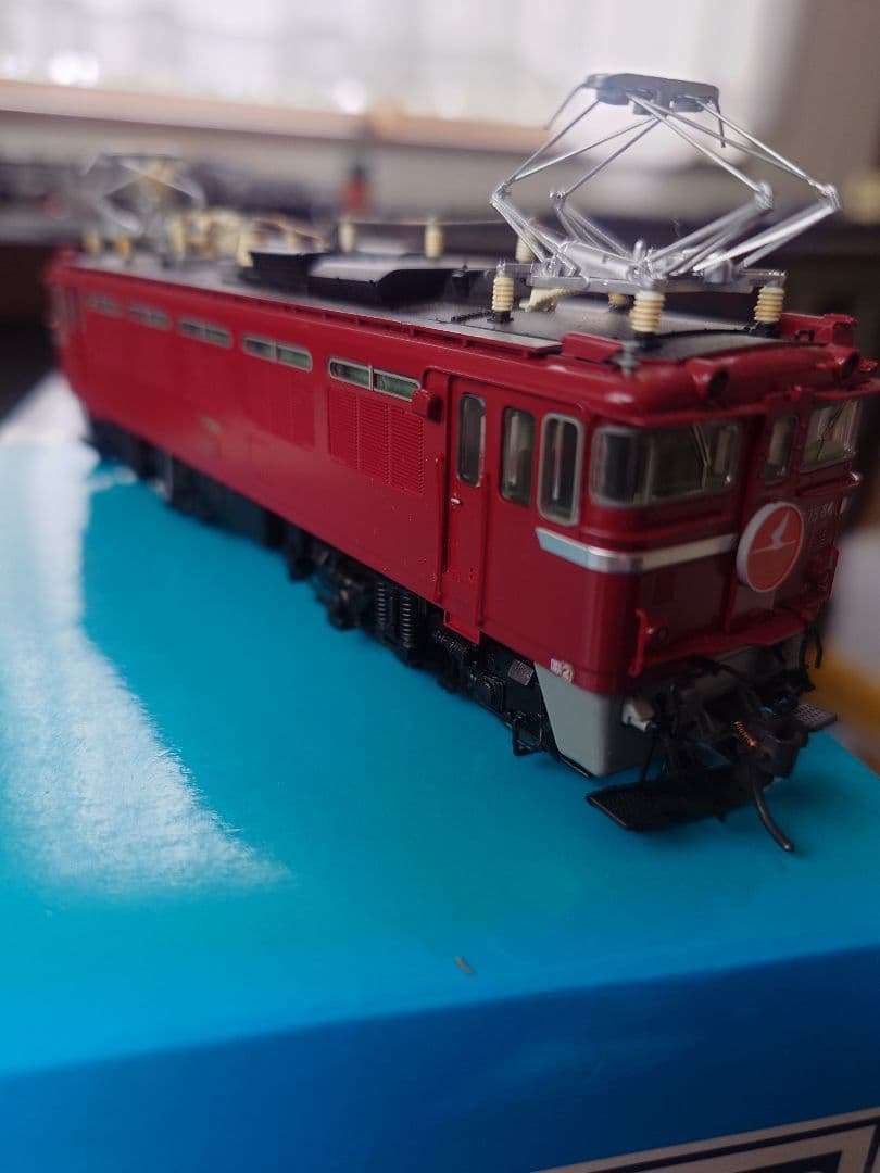 TOMIX 国鉄ED75形電気機関車 HOゲージ ひさし付き HO-110