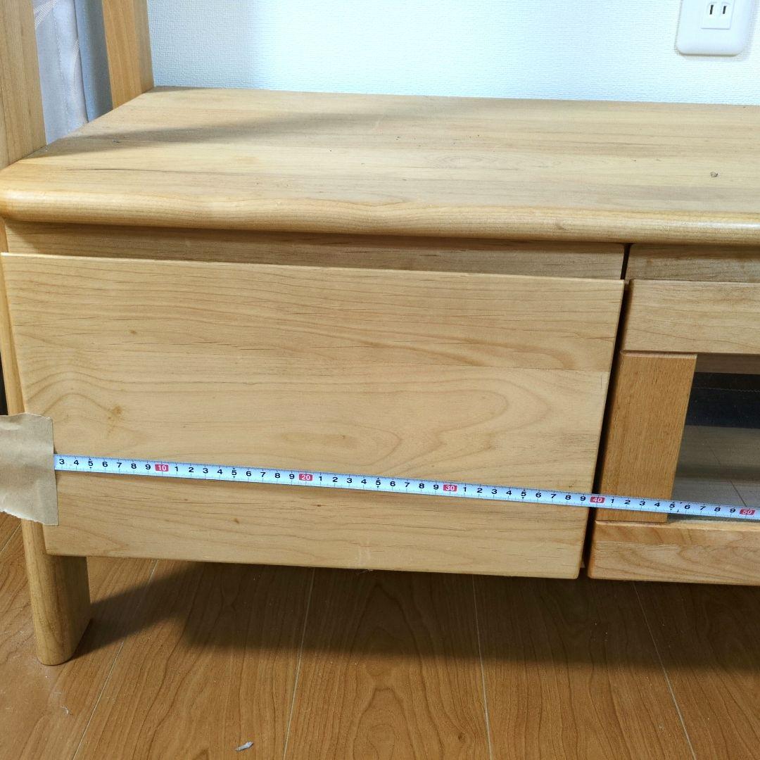 ナチュラルウッドテレビ台