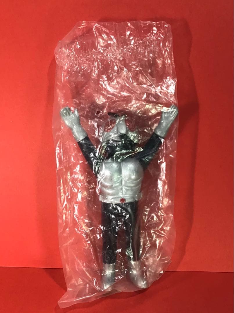 昭和レトロ パチ 仮面ライダー ソフビ 人形 石森章太郎 ミニソフビ 駄玩具 ②