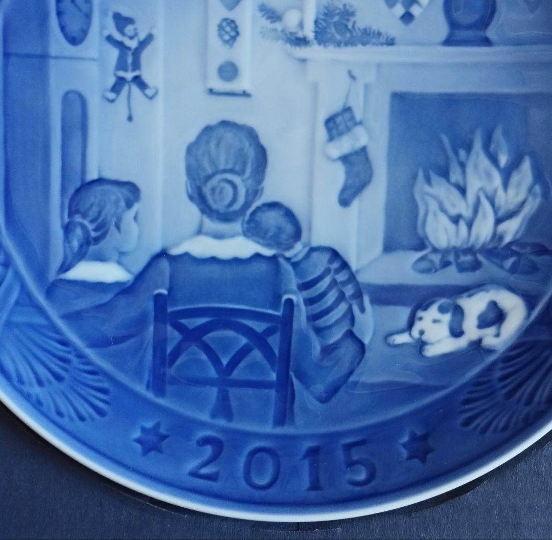 【未使用・美品】ロイヤルコペンハーゲン　イヤープレート2015年