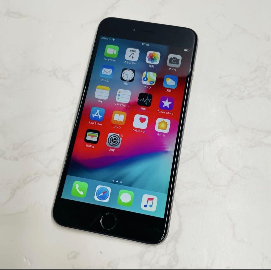 Apple iPhone 6 plus 64gb スペースグレイ エアドロ可