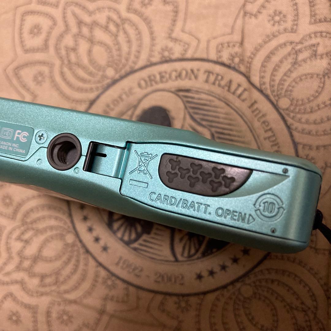 美品 Canon IXY 200F グリーン デジカメ コンデジ