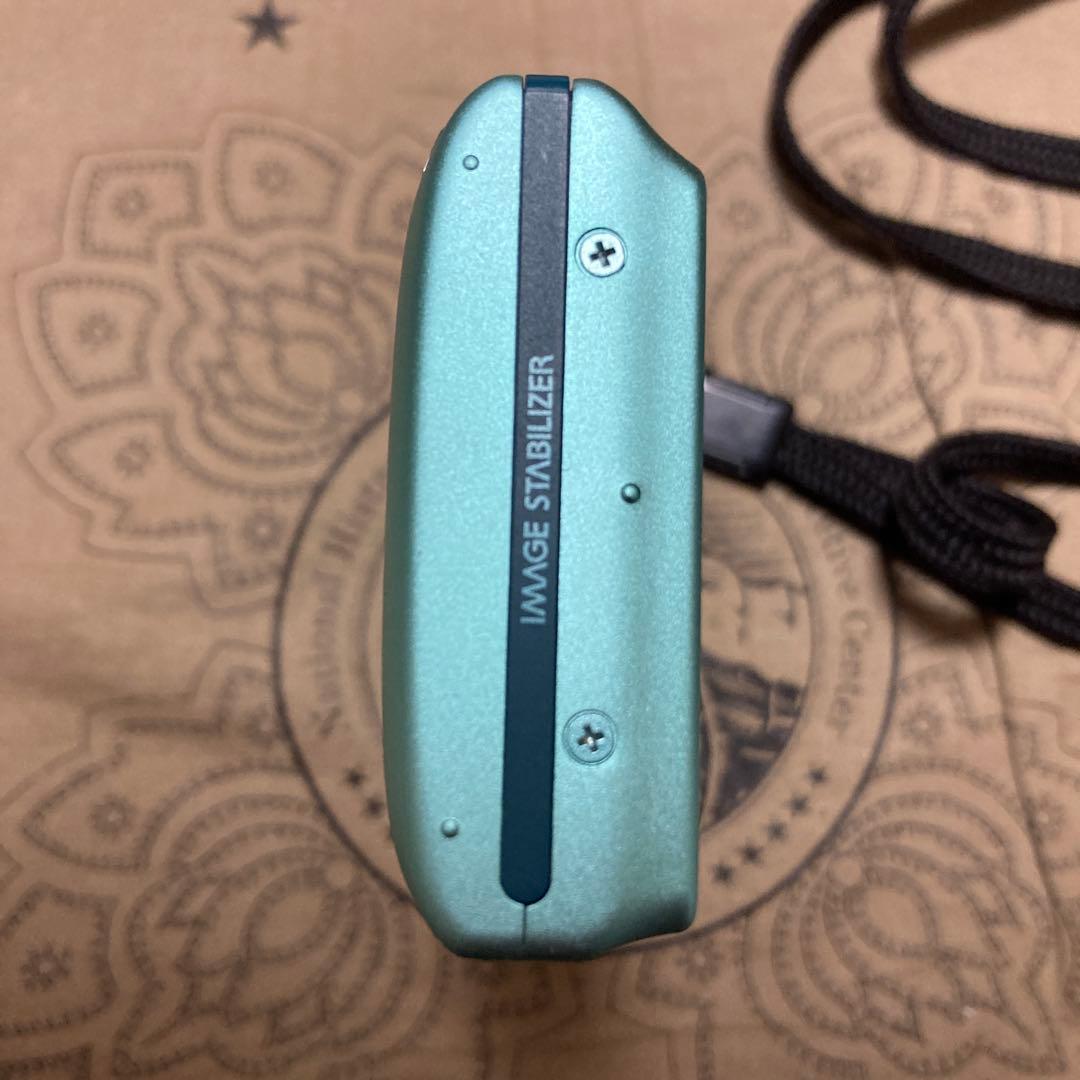 美品 Canon IXY 200F グリーン デジカメ コンデジ