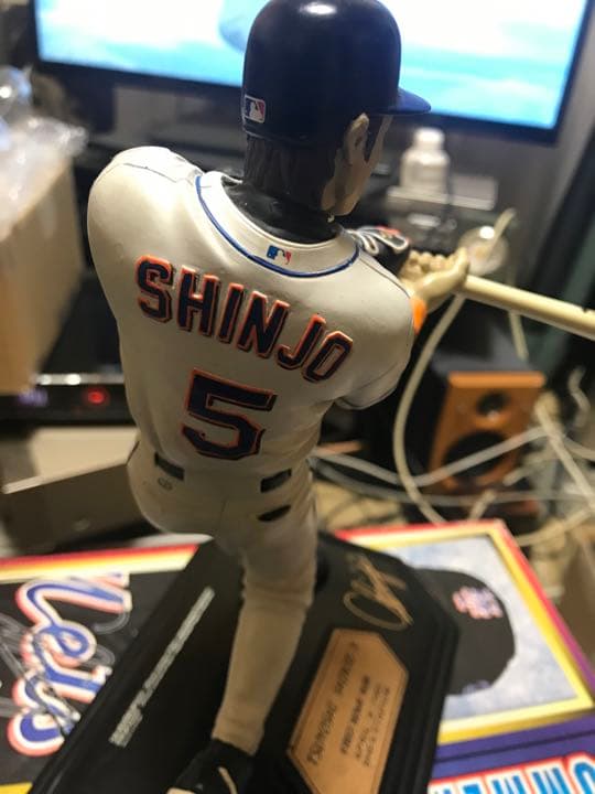 新庄さんのメッツ時代のフィギュア