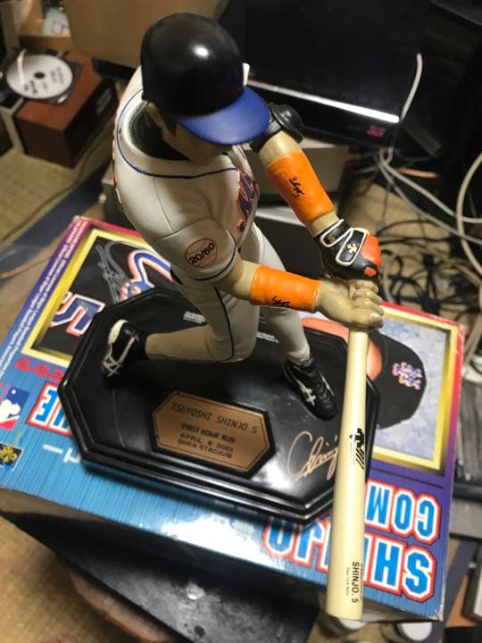 新庄さんのメッツ時代のフィギュア