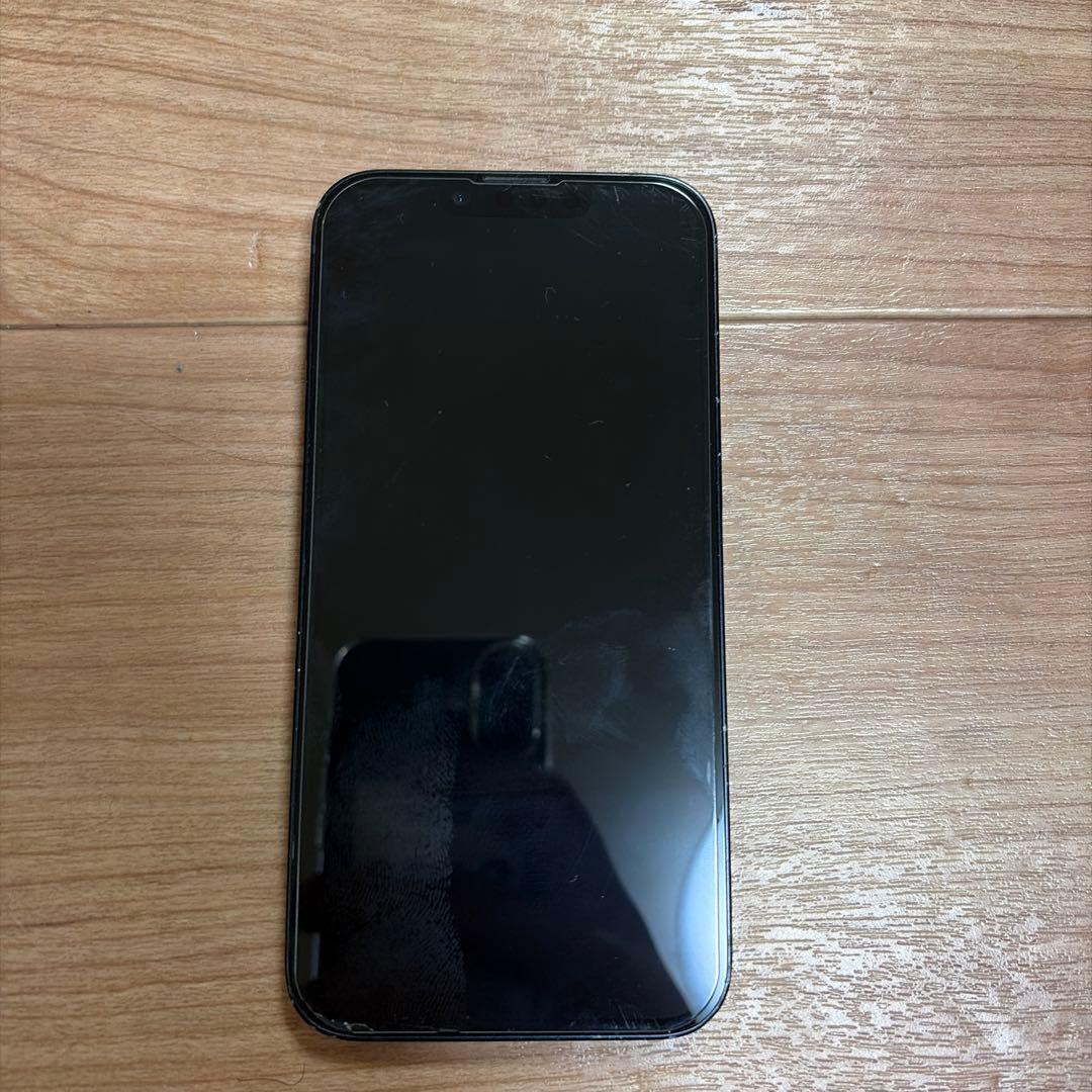 Apple iPhone 14ブラック 画面ひび割れあり