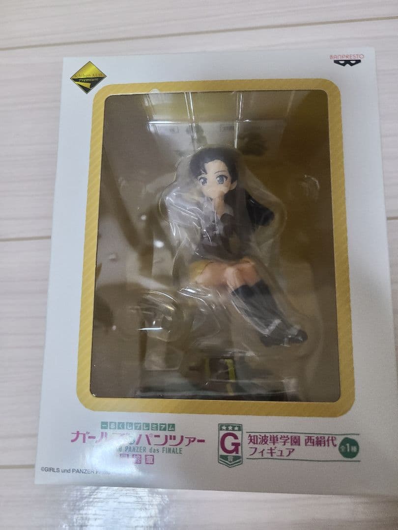 一番くじB賞、D賞、G賞　ガールズ＆パンツァー　ダージリン、アンチョビ、西セット