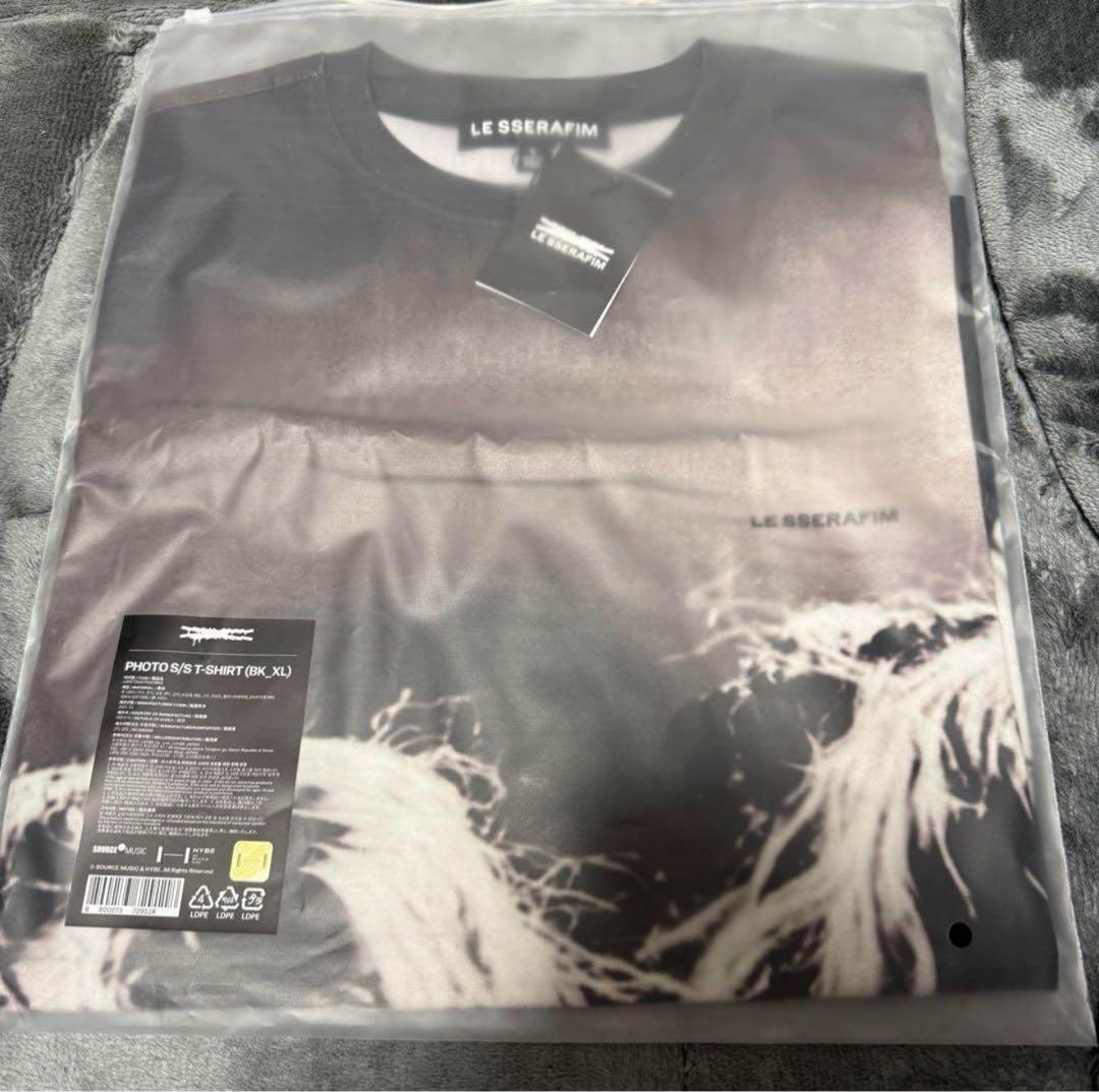 アイドル LE SSERAFIM PHOTO S/S T-SHIRT XL