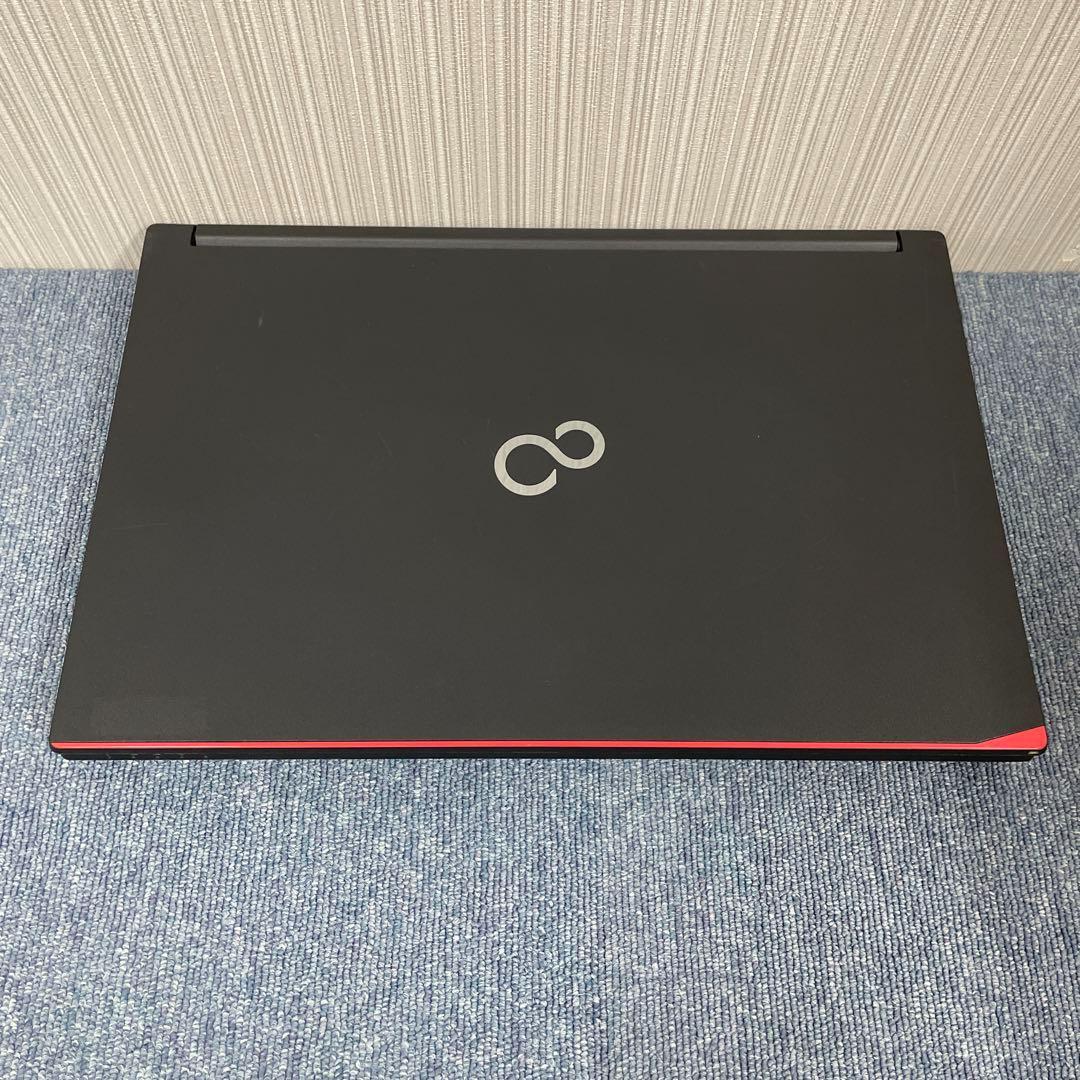 富士通　ノートパソコン　Windows11オフィス付き　爆速SSD搭載