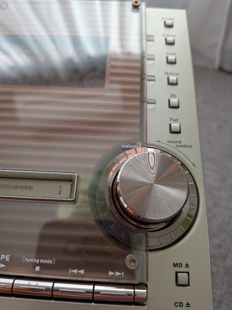 KENWOOD RXD-SL3MD リモコン付き　再生動作確認