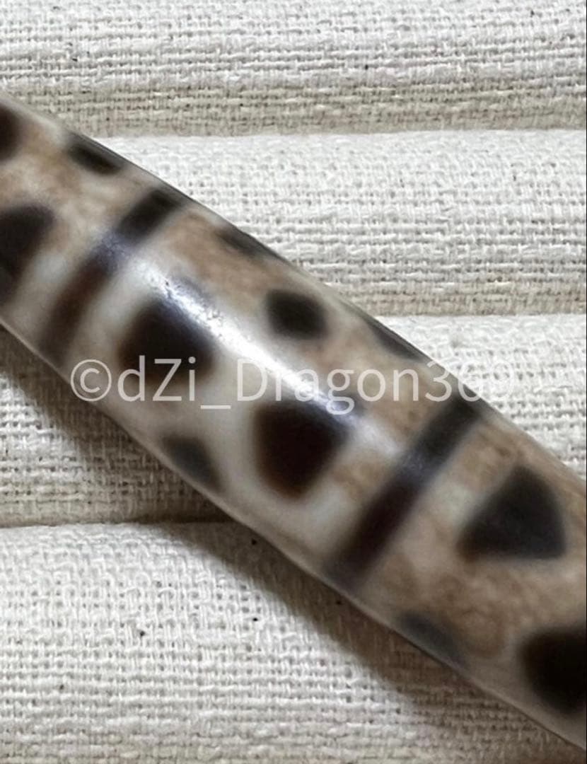 dZi beadsジービーズ 台湾良品社製 老礦亀甲長寿金剛眼天珠
