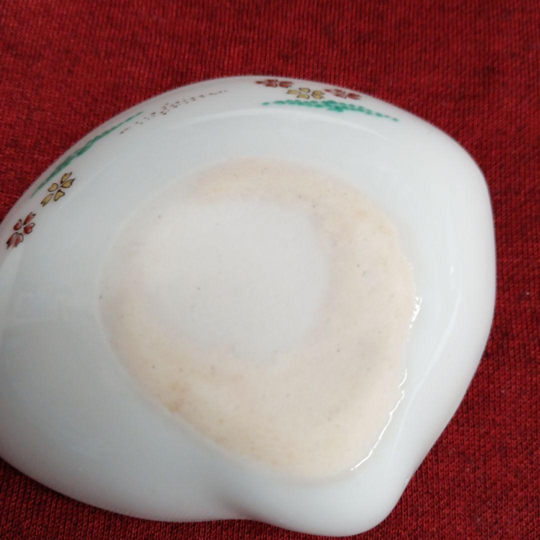 波模様の陶器製貝殻型 薬味珍味入れ 金彩 15個セット