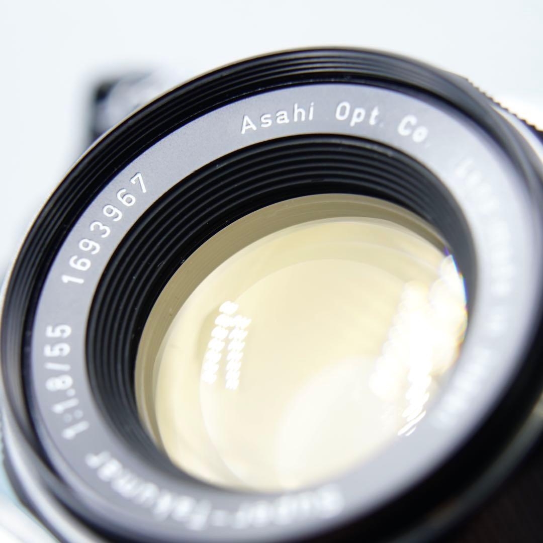 PENTAX SP Super Takumar 55mm f1.8カメラケース付