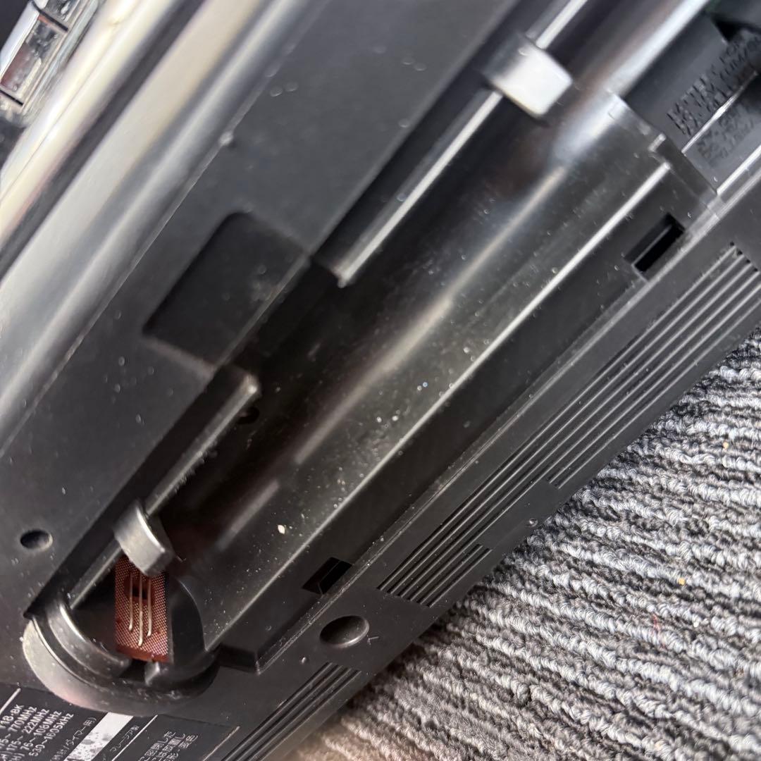 当時物｜SHARP シャープ ステレオダブルカセット QT-Y18-BK レトロ