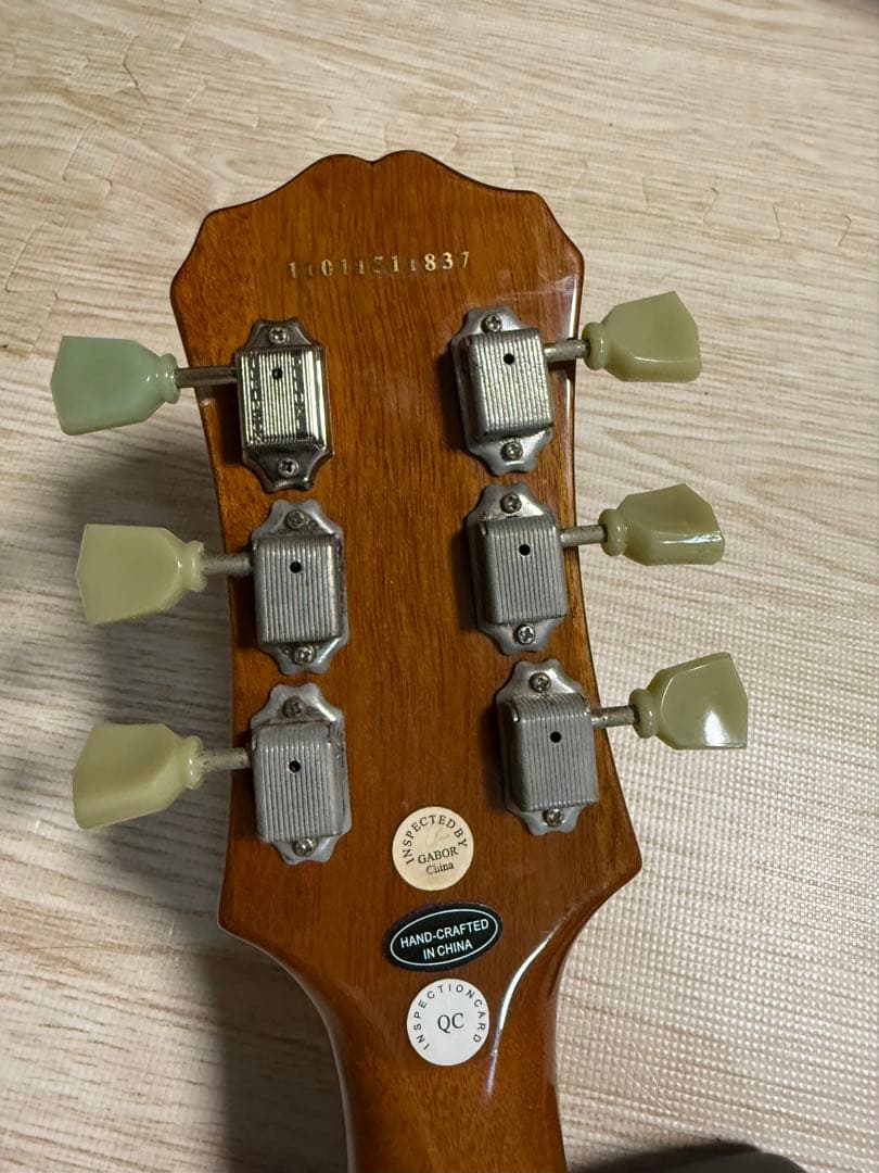 Epiphone lespaul standard プレーントップ