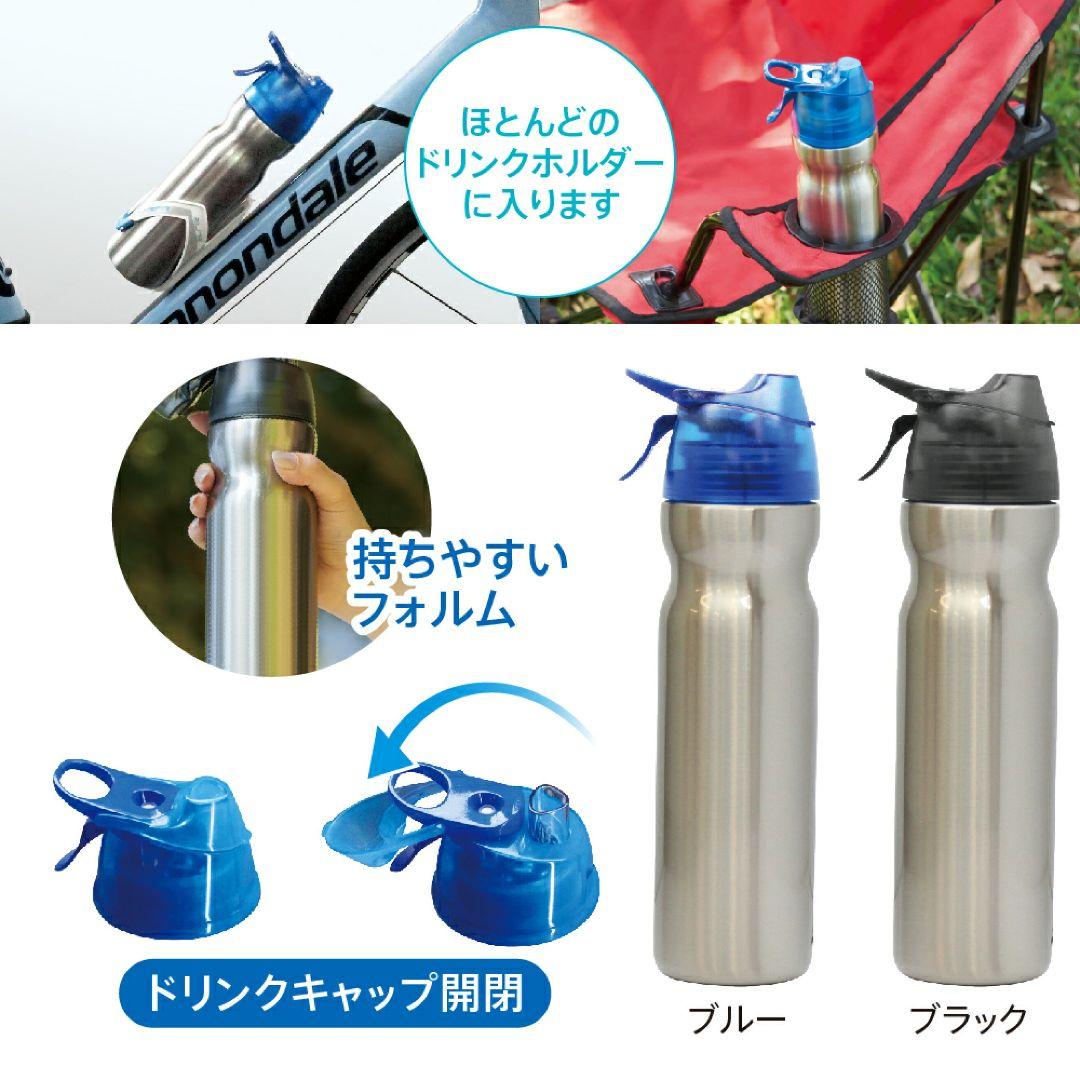 ドリンクミストSS　冷却ミスト機能付ドリンクボトル ステンレス 熱中対策 水筒