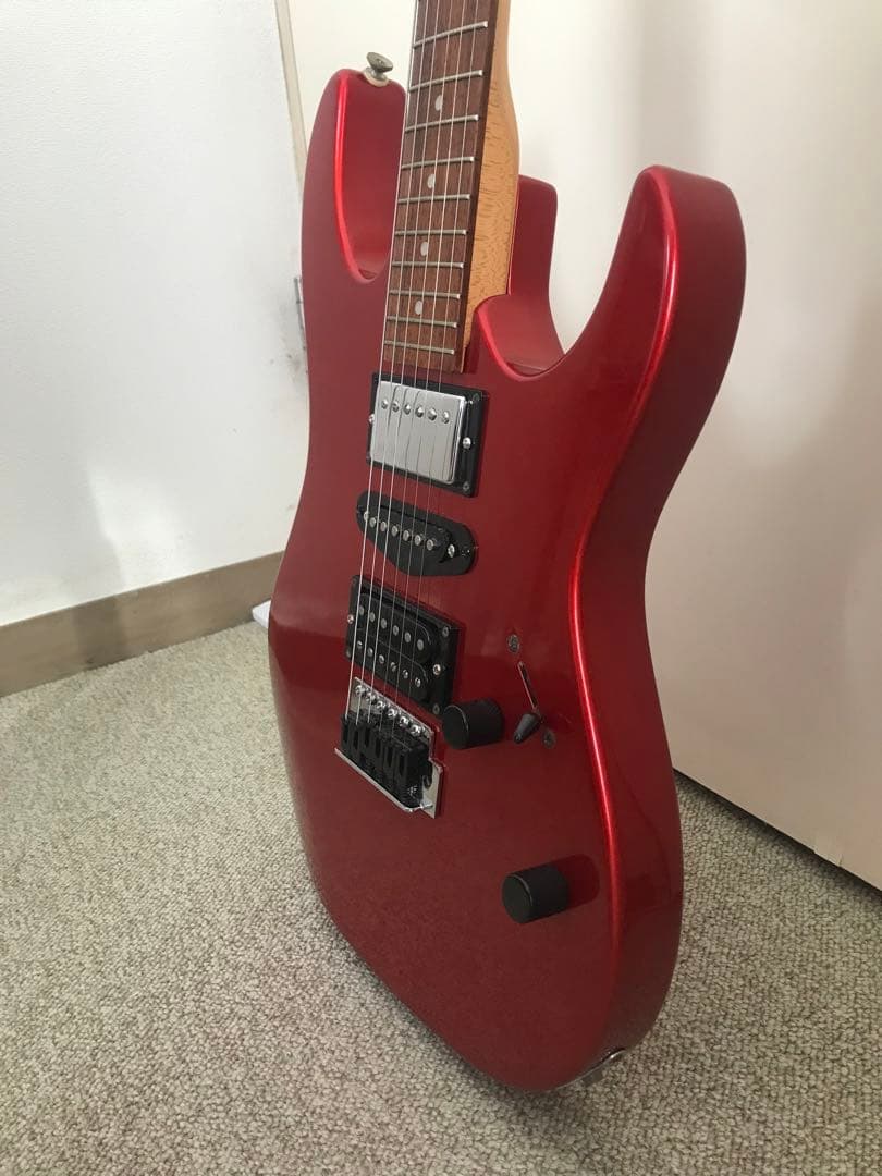 アイバニーズ GRX-70 メタリックレッド　PlayTech ソフトケース付