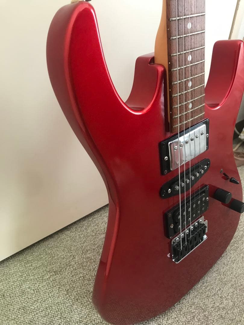アイバニーズ GRX-70 メタリックレッド　PlayTech ソフトケース付