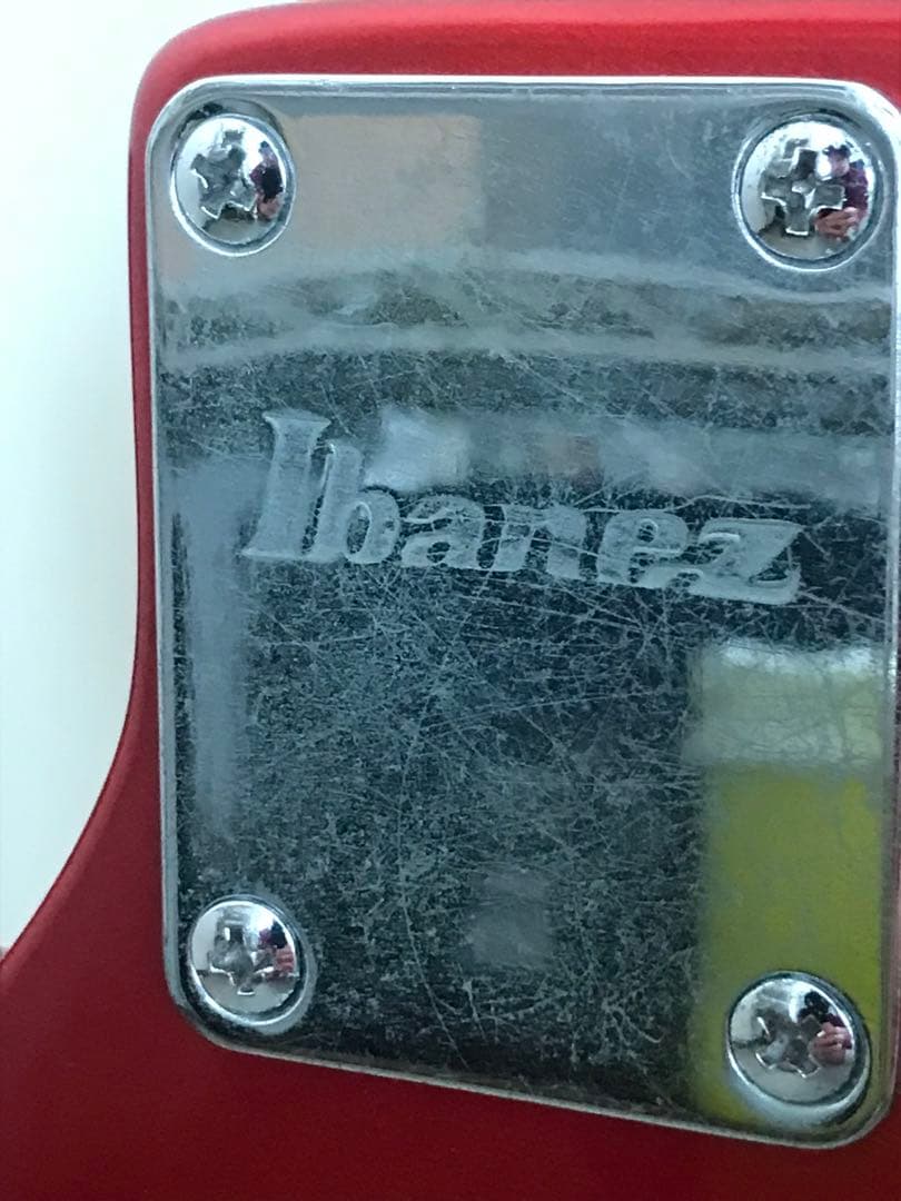 アイバニーズ GRX-70 メタリックレッド　PlayTech ソフトケース付