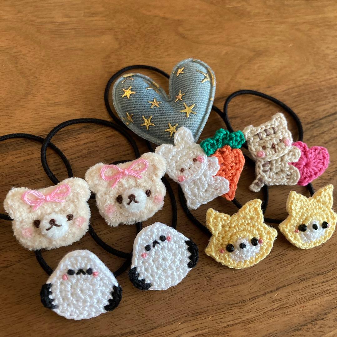 ま様ご確認用☆ハンドメイド　ヘアゴム