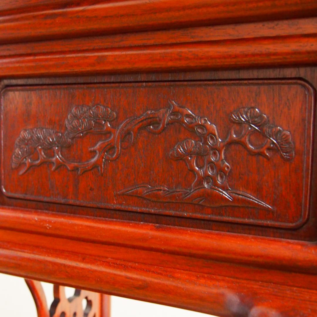 和風アンティーク 飾り棚 茶箪笥