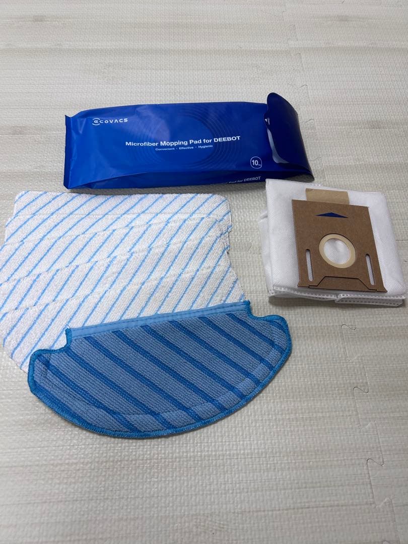 【ジャンク品】エコバックス ロボット掃除機 DEEBOT N8Pro+ 水拭き