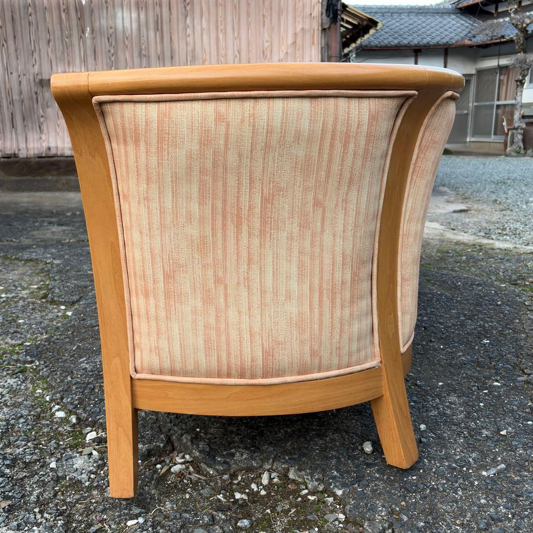 高級 PAKSNWI 北欧レトロ 木製 三人掛け ソファー アンティーク 3P