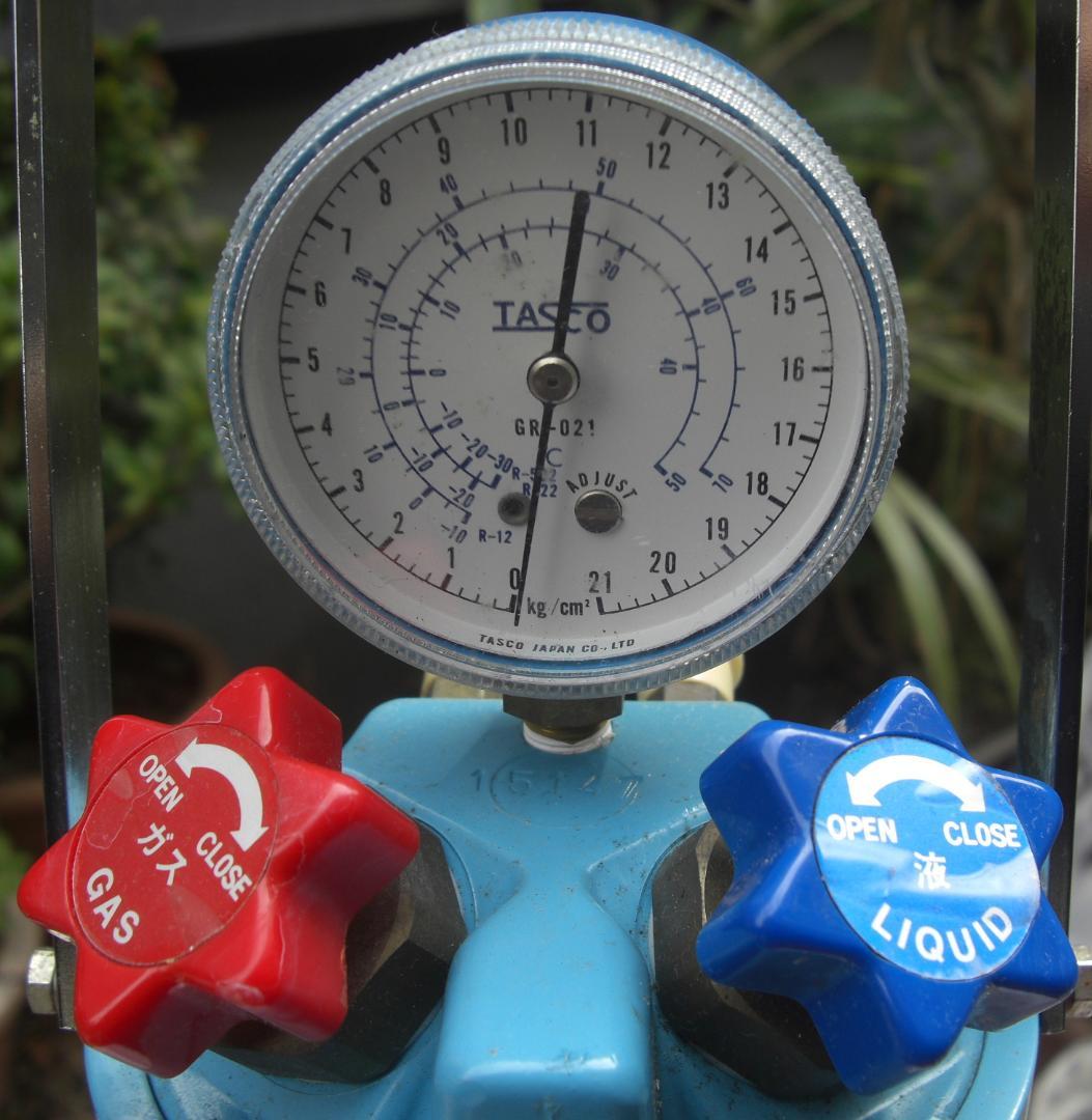 TASCO・JAPAN/冷凍機＆クーラーメジャーシリンダー中古完動品0303