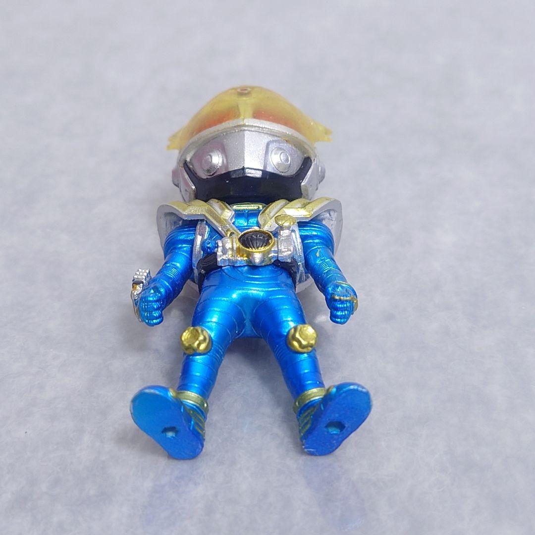 仮面ライダー フィギュア 青金色