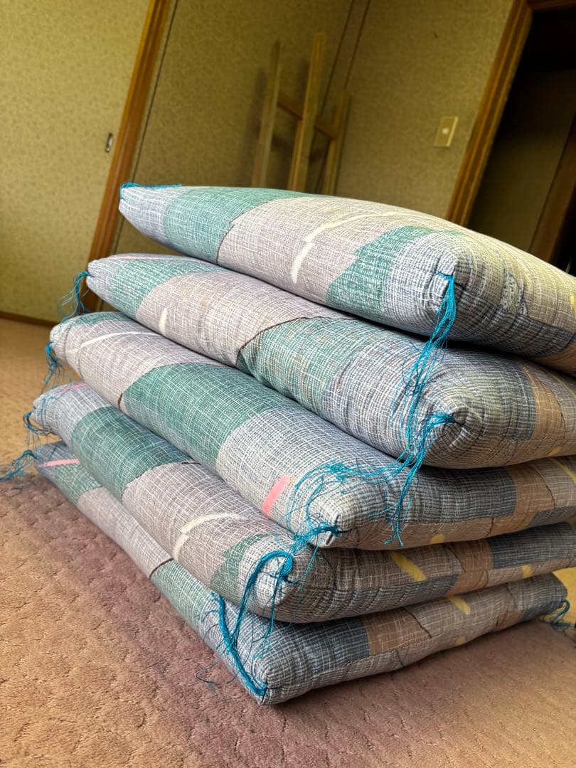 座布団5枚セット 厚み8cm ふかふか