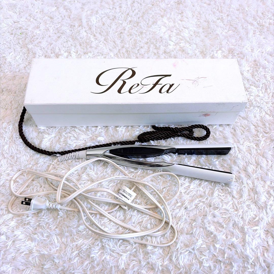【ジャンク】ReFa 美品✨リファストレートアイロン プロ ホワイト