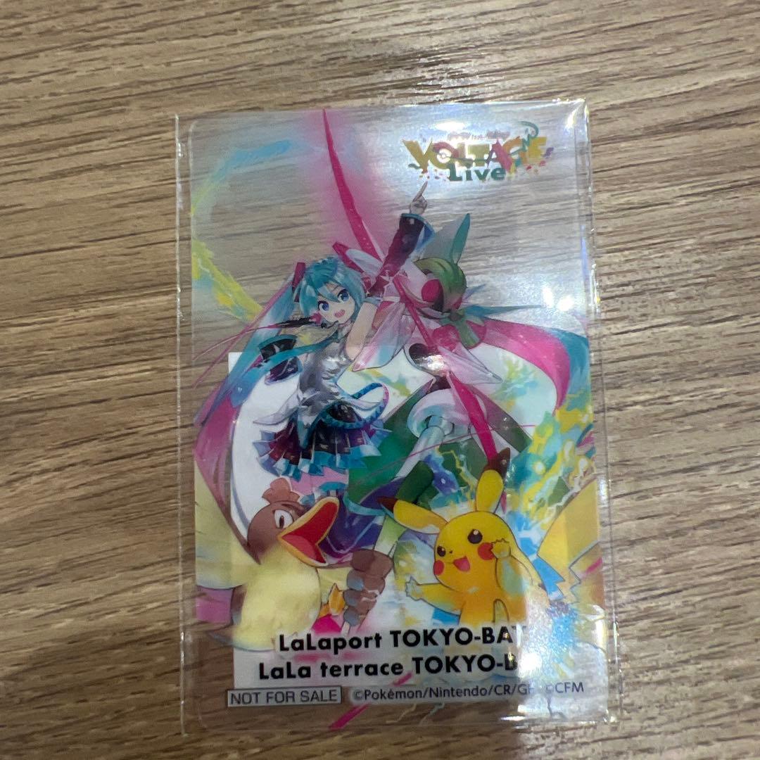 新品未開封】ポケモン 初音ミク ららぽーとTOKYO BAY クリアカード 全種