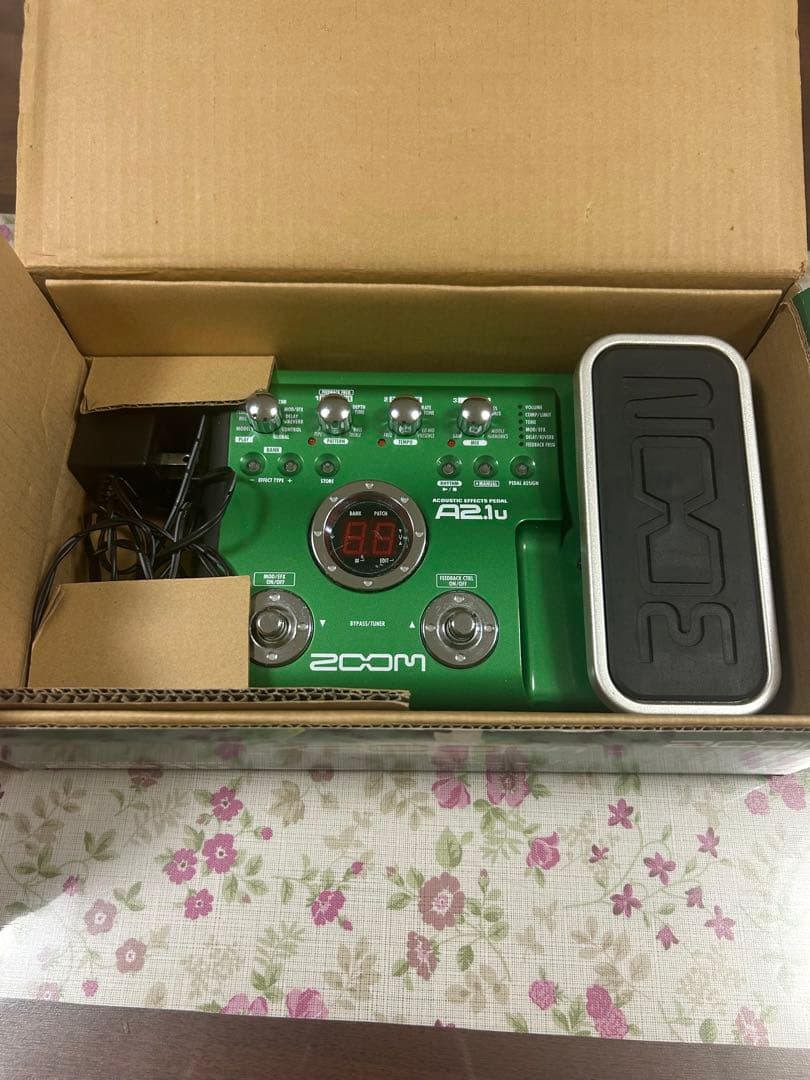 ZOOM A2.1u アコースティックエフェクトペダル