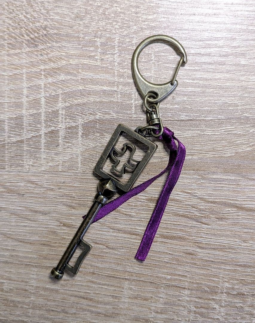 ニルアド OPG キーホルダー 紫鶴