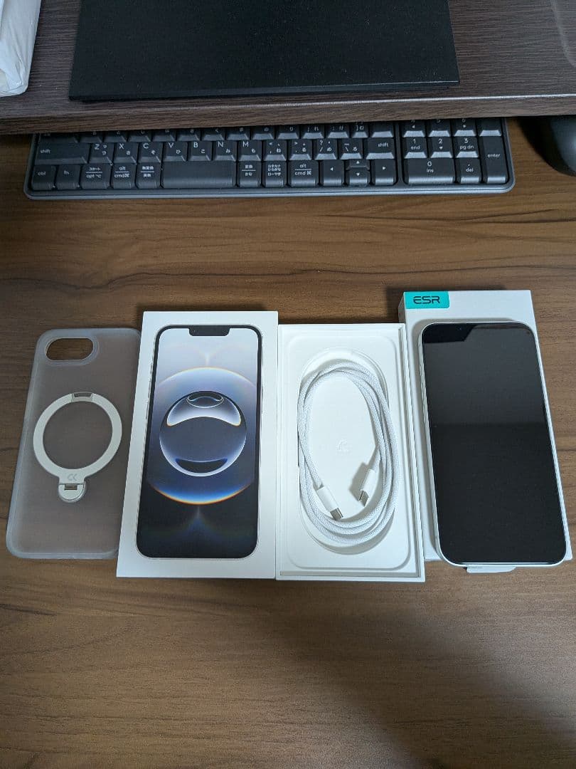 iPhone16e 128GB SIMフリー バッテリー100%