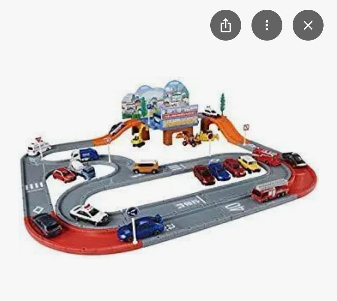 トミカシステム　まとめ売り　オートやまみちドライブ　くるくる峠やまみち　信号機