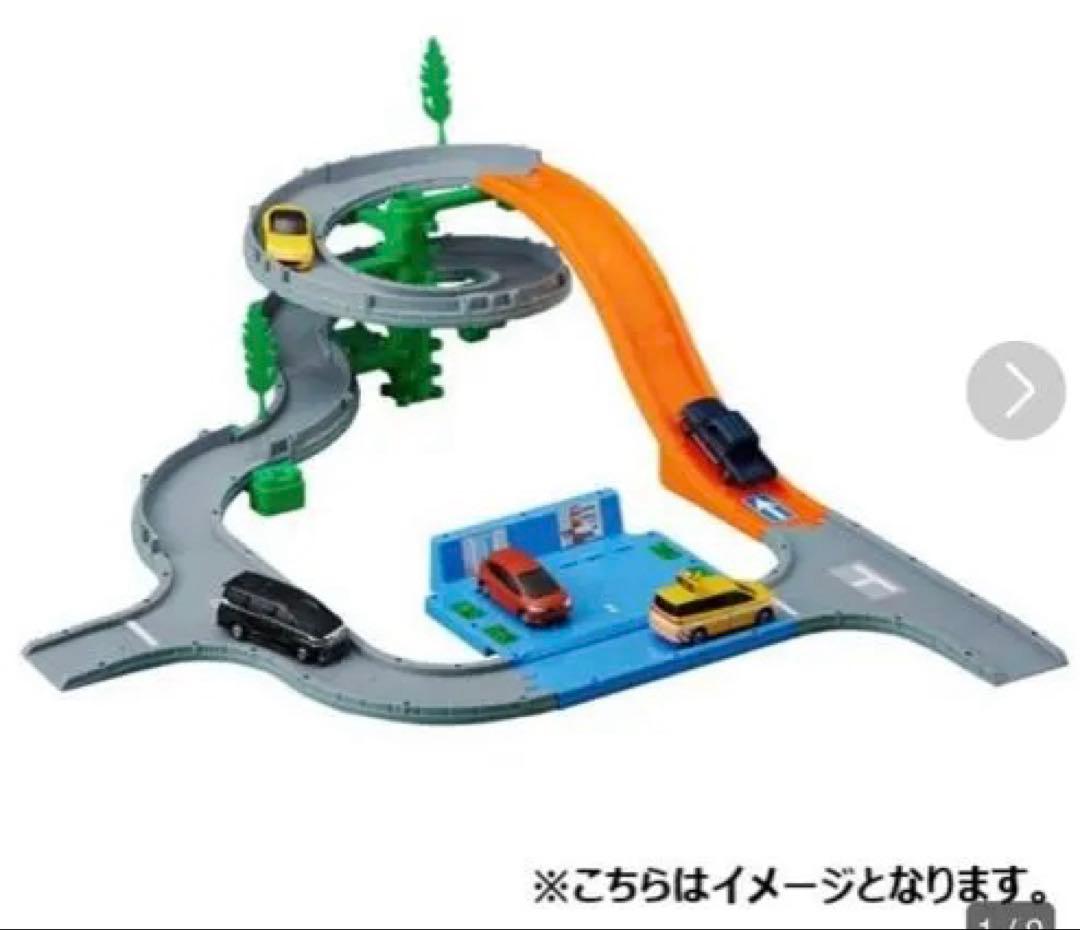 トミカシステム　まとめ売り　オートやまみちドライブ　くるくる峠やまみち　信号機