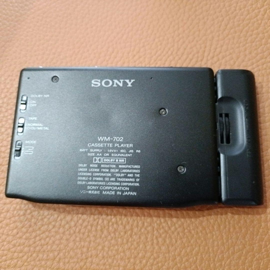 【動作未確認、美品】SONY WALKMAN WM-702 オーディオプレーヤ